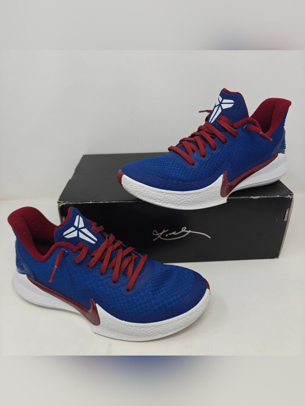 Nike Kobe Mamba Focus Coastal Blue Team Red Size 6.5 AJ5899-400 w/ Box